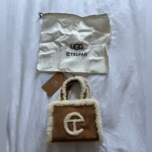 NWT UGG x Telfar Small Shopping Bag - Chestnut